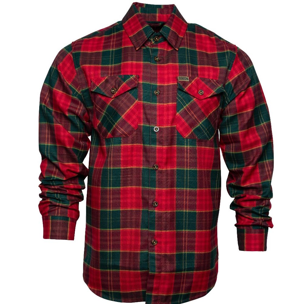 Dixxon Kevin McCallister 2.0 Home Alone Movie Red Green Plaid Christmas Flannel